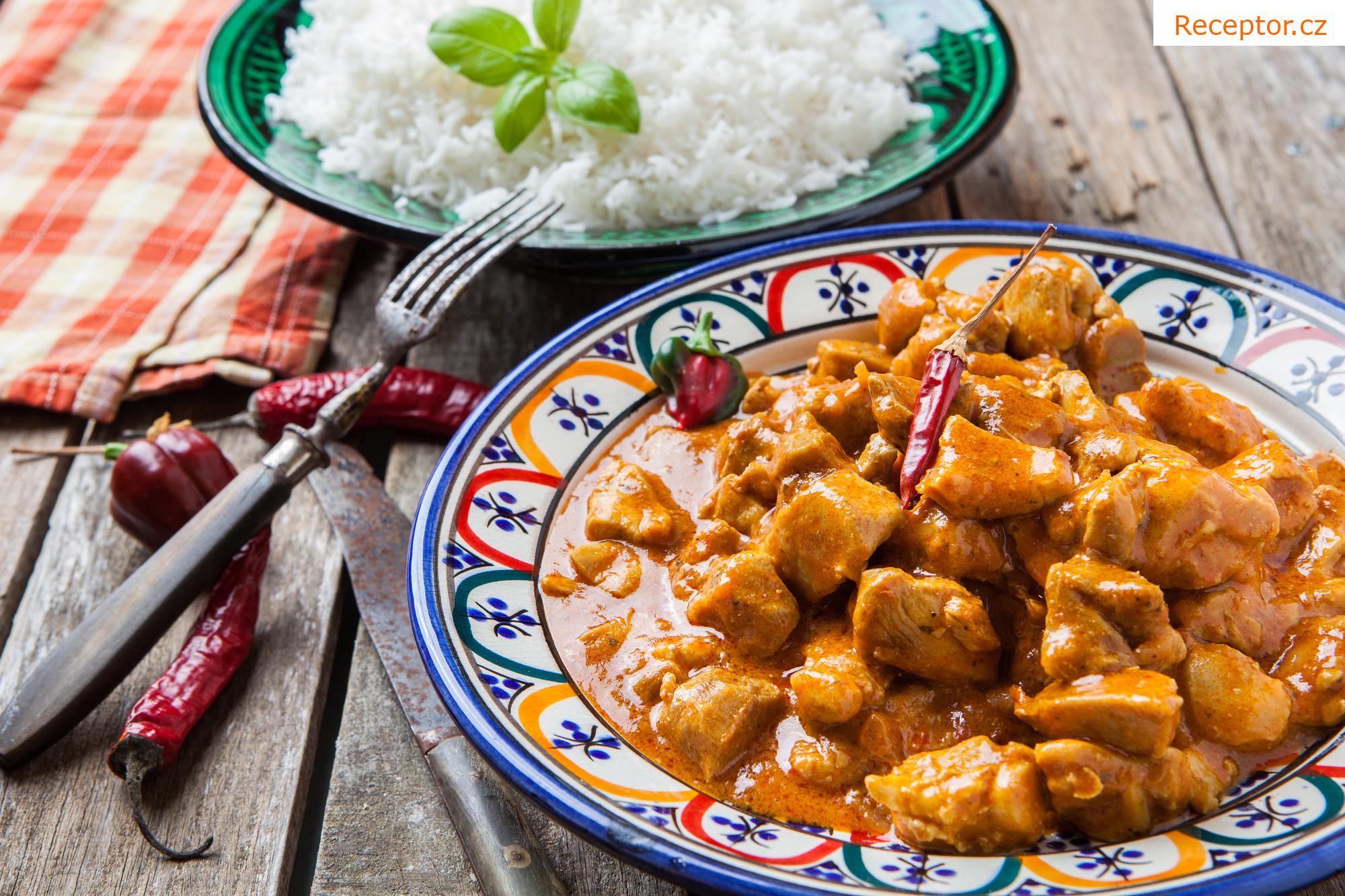 Indicke kura na sposob vindaloo / wok