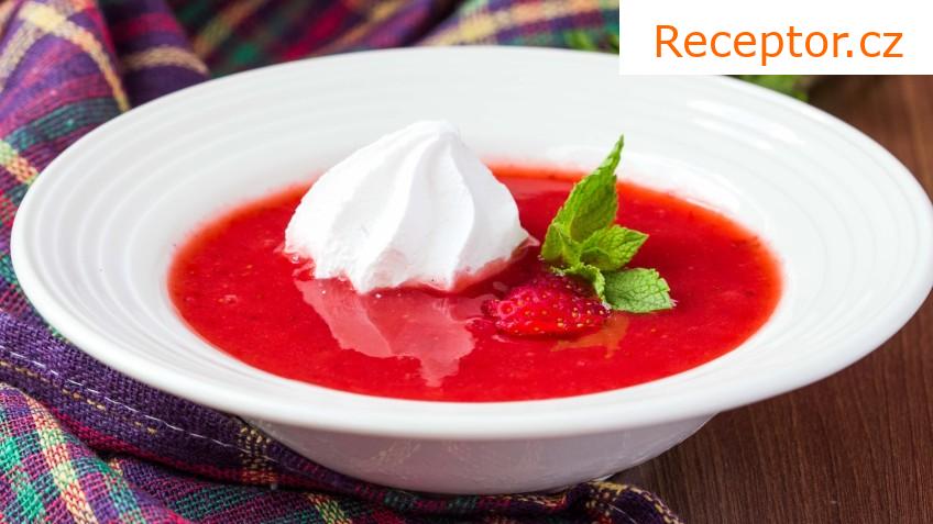 Jahodové gazpacho