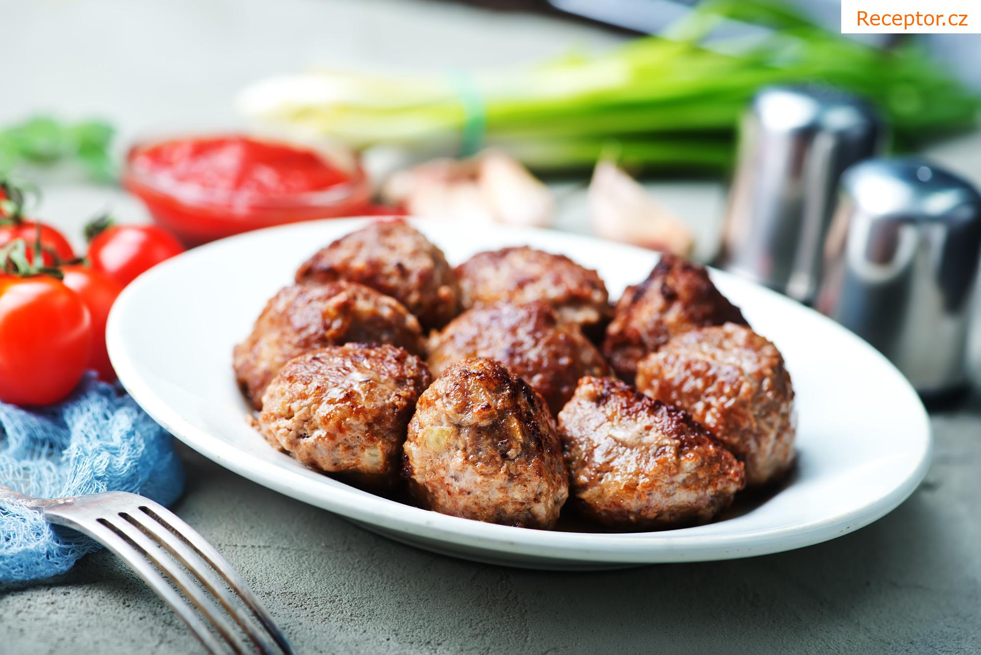 Masové kuličky v rýži