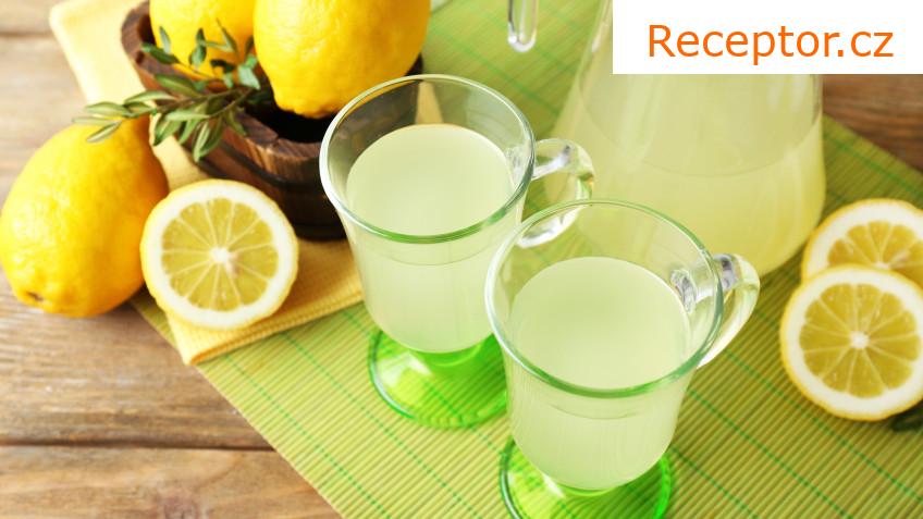 Okurkovo-citronová limonáda