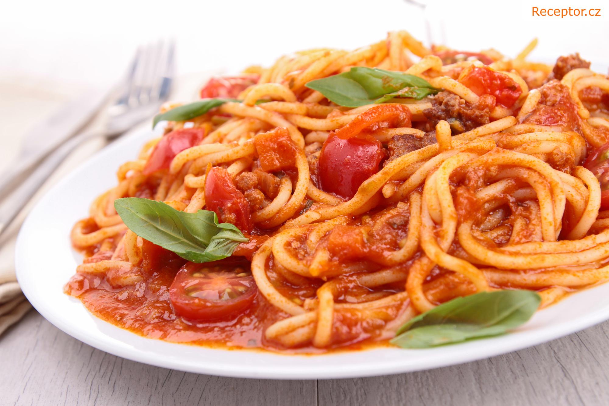 Omacka na spagety