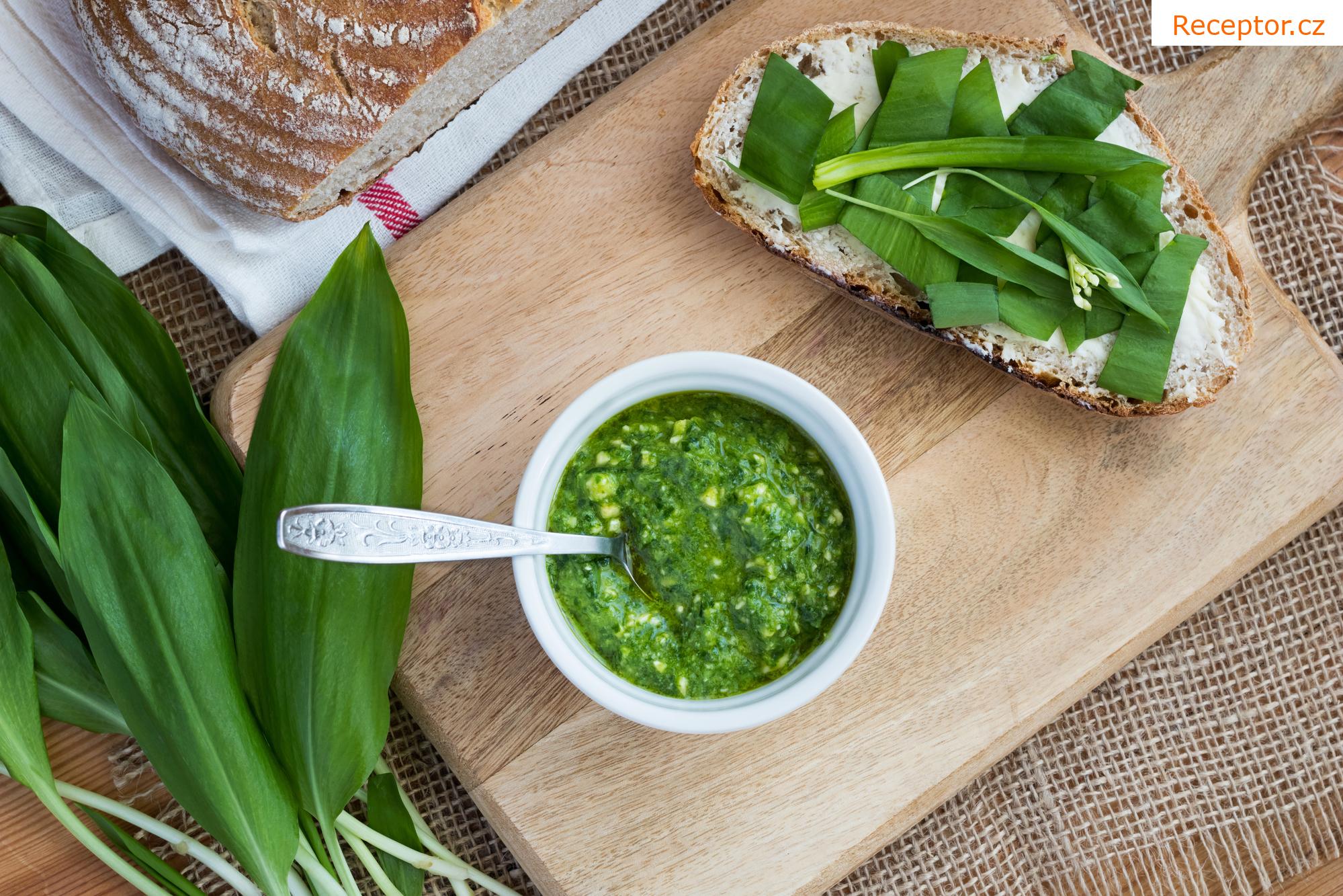 Pesto z medvědího česneku