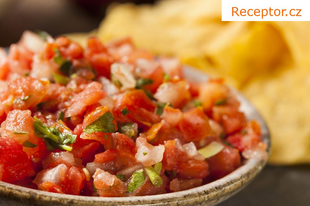 Pico de Gallo - salát v barvě mexické vlajky