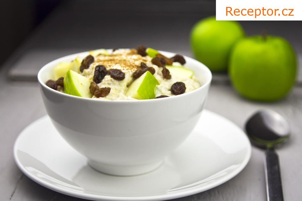 Quinoa kaše se strouhanými jablky - pro nejmenší