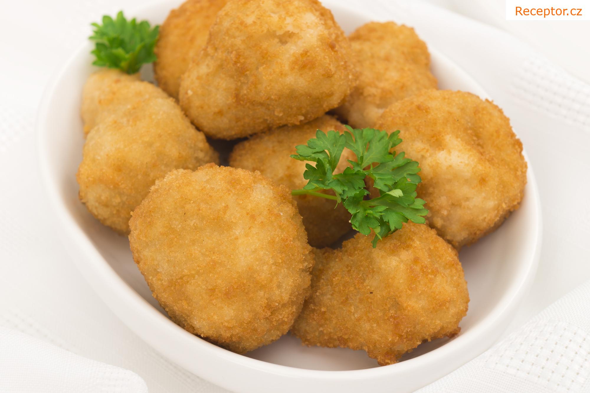 Smažené žampiony