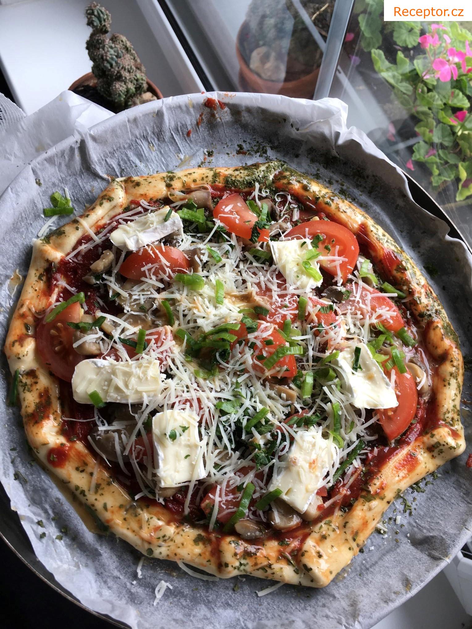 Vegetariánská pizza Ortolana